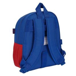 Mochila Escolar F.C. Barcelona Azul Granate 27 x 33 x 10 cm