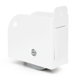 Q&Q Rueda Rexton Doble Pared Sin Freno Derecha Espesor 30 Blanco R9010