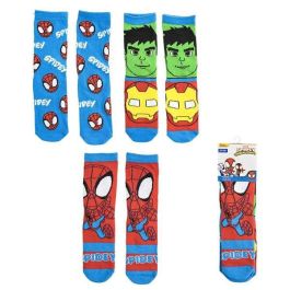 Cerdá Pack Calcetines 3 Piezas Spidey Talla 23-26 Multicolor Cerdá Pack Calcetines 3 Piezas Spidey Talla 23-26 Multicolor