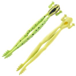 Jeux 2 momes Seche Pleure Rana o Serpiente Elástica Juguete que se estira hasta 2 metros