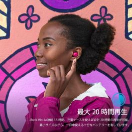Auriculares Inalámbricos con Estuche de Carga JLab IEUEBJBMINIRPNK124 Rosa