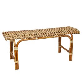 Banco Romimex Natural Ratán 110 x 50 x 40 cm Precio: 215.98999972. SKU: B19FHXB4D6