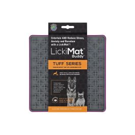 Lickimat Alfombrilla Interactiva Tuff Buddy para Perro Morado Precio: 11.49999972. SKU: B17XJAEPYP