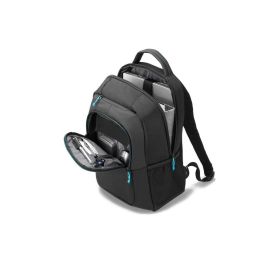 Dicota Spin Mochila para Portátil 14-15.6 pulgadas con Compartimento Acolchado y Ranura Tablet 10" Repelente al Agua