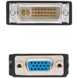 Nanocable Adaptador DVI 24+5-M a VGA HDB15-H Nanocable Adaptador DVI 24+5-M a VGA HDB15-H