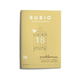 Rubio Cuaderno problemas nº 18 para el desarrollo intelectual del alumno y potenciar enseñanzas