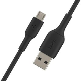 Belkin Cable Micro-USB/USB-A PVC 1m Negro