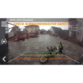 Garmin BC50 Cámara de inversión inalámbrica con soporte para el soporte de matrícula y fijación