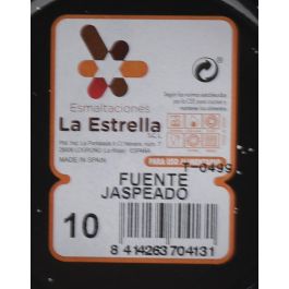 La Estrella Fuente 10 cm 0.2L Jaspeada Colección Jaspeada Dimensiones 11 cm (ancho) x 4 cm (alto) x 16 cm (largo) (12 Unidades)