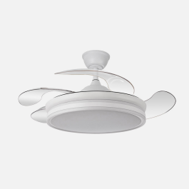 Bayomo Ventilador con Tecnología LED 72W Blanco, 3 Temperaturas de Luz, Mando a Distancia Precio: 61.49999966. SKU: B16AZK5YVA