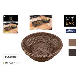 Cesta Pan Redonda Pp 25X8.5Cm My Bar (18 Unidades)