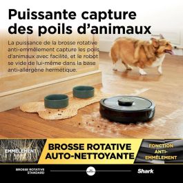 Shark Matrix Plus RV2620WAEU - Robot aspirador y fregador 2 en 1 con vaciado automático y limpieza de esquinas y ángulos