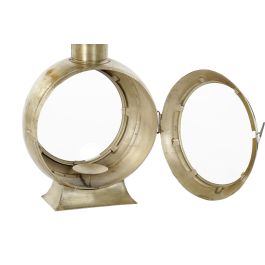 DKD Home Decor Farola Dorado Metal y Cristal 34 x 20 x 46 cm
