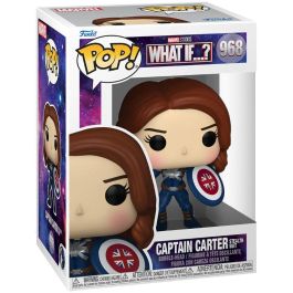 Funko POP! Marvel What If Captain Carter Stealth Figura de Vinilo 9cm