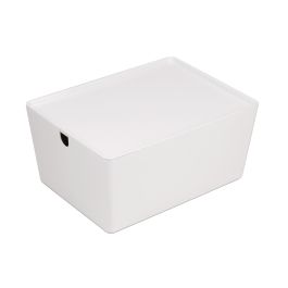 Confortime Caja Organizadora Multiuso con Tapa 35 x 26 x 16 cm (6 Unidades)