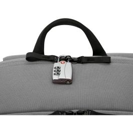 Targus Sagano Mochila para Portátil 15.6" Negro, Gris con Múltiples Bolsillos, Material Reciclado y Protección contra Lluvia
