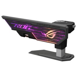 Asus Soporte Tarjeta Gráfica XH01/GRY/ARGB/VGA Holder Negro Gris para Cajas Asus