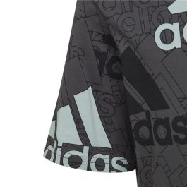Camiseta de Manga Corta Infantil Adidas HP0819 Negro