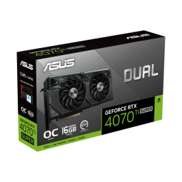 ASUS Dual -RTX4070TIS-O16G NVIDIA GeForce RTX 4070 Ti SUPER 16 GB GDDR6X