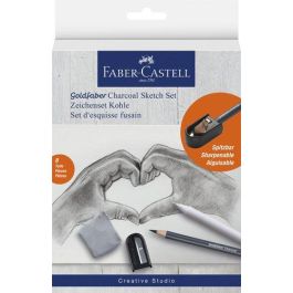 Lapiz De Grafito Faber-Castell Goldfaber Set De 8 Piezas 5X Lapices Carbon Goldfaber 1X Sacapuntas 1X Goma Borrar 1X Difuminio Precio: 11.49999972. SKU: B1HE7NKFES
