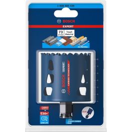 Bosch 2 608 900 435 Sierra de corona EXPERT ToughMaterial 73mm para ladrillo, madera, plástico, cerámica y acero inoxidable
