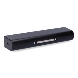 Edm Aplique Solar LED 6W 720lm 6500K con Sensor Crepuscular y Movimiento, Luz Fría, Negro, Extraíble, IP65