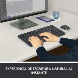 Logitech Mk540 Teclado y Ratón Inalámbrico Avanzado - Combo Plug and Play, Diseño Ergonómico, Silencioso Logitech Mk540 Teclado y Ratón Inalámbrico Avanzado - Combo Plug and Play, Diseño Ergonómico, Silencioso