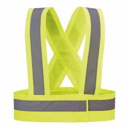 Tirantes JUBA HVT Amarillo Poliéster Alta visibilidad Precio: 6.50000021. SKU: S7922287
