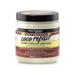 Aunt Jackie's Coco Repair Coconut Crème Deep Conditioner 426g - Reparación Intensiva Para Cabello Dañado Precio: 10.50000006. SKU: SBL-AUC02