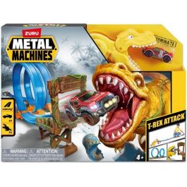 Pista metal machines dinosaurio, con 2 loopings, inlcuye 1 coche 40x30x8cm Precio: 24.143009. SKU: B1AEV3Z9W7