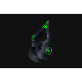 Razer Auriculares Kraken Kitty V2 BT Negro RZ04-04860500-R3M1 - Bluetooth 5.2, Chroma RGB, 40h batería, micrófono con supresión de ruido, para gaming