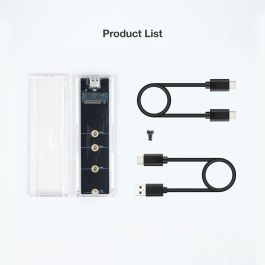 TooQ TQE-2200 Caja Externa para SSD M.2 NVMe/NGFF USB 3.2 Gen 2 (10Gbps) Tipo C Transparente con RGB y soporte hasta 2TB TooQ TQE-2200 Caja Externa para SSD M.2 NVMe/NGFF USB 3.2 Gen 2 (10Gbps) Tipo C Transparente con RGB y soporte hasta 2TB
