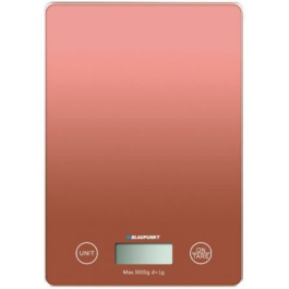 Blaupunkt BP4013 Báscula de Cocina Electrónica Digital hasta 5kg, Superficie de Cristal, Función Tara, Naranja Claro Precio: 11.94999993. SKU: B1D7PM5HMT