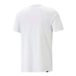 Camiseta de Manga Corta Hombre Puma 538180 02 Blanco (S)