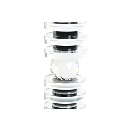 Portavela Moderno DKD Home Decor Negro Transparente 6 x 28 x 6 cm Portavela Moderno DKD Home Decor Negro Transparente 6 x 28 x 6 cm