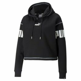 Sudadera con Capucha Mujer Puma Puma Power Fl Negro