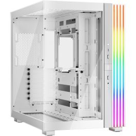be quiet! 600 DX Caja Gaming Midi-Tower PC Light Base, Blanco, Ventana Lateral, Iluminación RGB, ATX/Micro ATX/Mini-ATX
