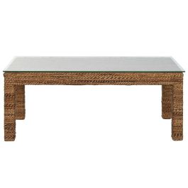 Mesa de Centro Home ESPRIT Natural 120 x 60 x 45 cm Mesa de Centro Home ESPRIT Natural 120 x 60 x 45 cm