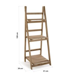 Versa Estantería 3 Alturas Madera MDF 41x109x39 cm