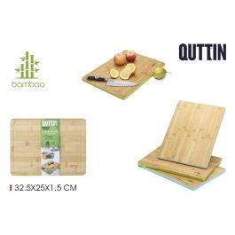Tabla de cortar bambú Quttin 32.5x25 cm (8 Unidades) Tabla de cortar bambú Quttin 32.5x25 cm (8 Unidades) Precio: 45.59000006. SKU: B134YML4YJ