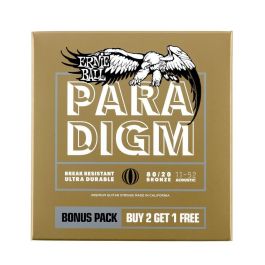 Juego Acústica Paradigm 80/20 Bronze 11-52 (Pack 2+1) Precio: 22.79000031. SKU: B1HQKG277R