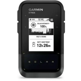 Garmin eTrex Solar GPS de Mano con Carga Solar, Negro/Gris