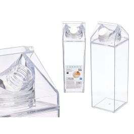 Leknes Botella Nevera Cuadrada Acrílico 1L Transparente 7.5x26x7.5 cm Precio: 48.9687. SKU: B15VLRVX74