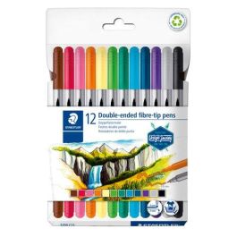 Rotulador Fibra Staedtler 3200 Design Journey Doble Punta Estuche De 12 Col. Surtidos Precio: 5.50000055. SKU: B1CB4NJEYW