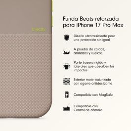 Funda para Móvil Beats iPhone 17 Gris Apple
