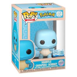 Funko Figura POP Pokemon Squirtle Carapuce Schiggy Exclusive Vinilo