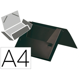 Liderpapel Carpeta Portadocumentos Gomas Polipropileno Din A4 Negro Opaco Lomo 25 mm Precio: 3.88999996. SKU: B1HLACS4B3