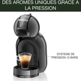 Cafetera KRUPS, Cafetera de cápsulas multibebidas, Compacta, Apagado automático, Tamaño de bebida ajustable, Mini Me