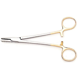Covetrus Portaagujas Mayo Hegar con trinquete y pinzas de caras cruzadas, 24 cm Precio: 51.59000044. SKU: B17TKRHBAX