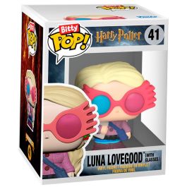 FUNKO Bitty POP! Harry Potter Castillo Hogwarts - Expositor de Vinilo con Albus Dumbledore y Luna Lovegood (Contiene 2 muñecos Bitty Pop!)